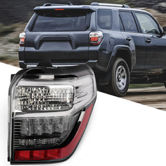 Huray passenger-side tail light front view showing clean OEM-style appearance and bright signaling