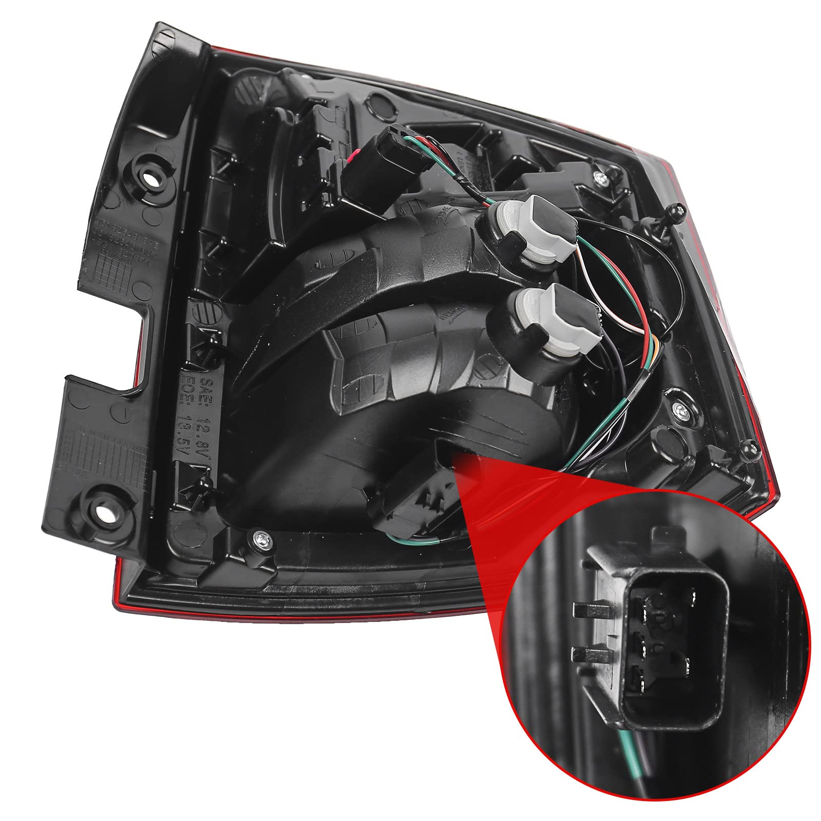 Huray rear view showing plug and mounting points for easy plug-and-play benefit