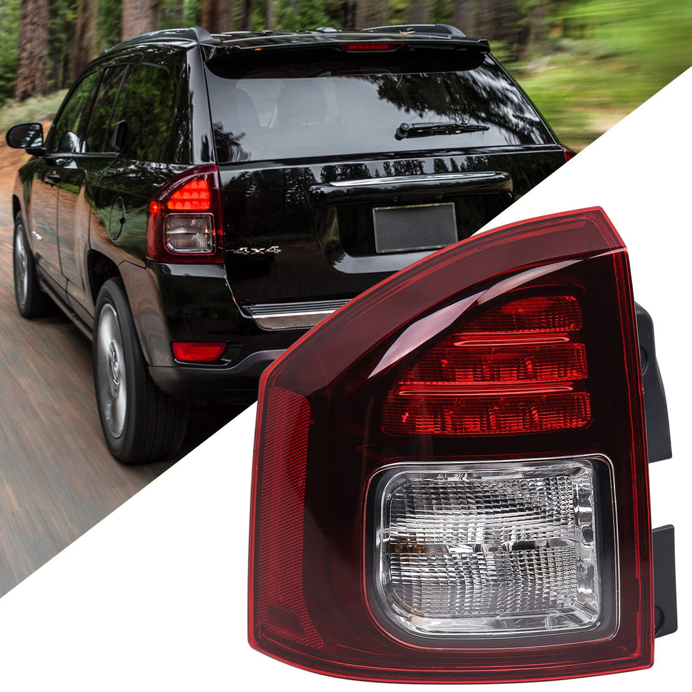 Huray driver-side front assembly showing full taillight and lens benefits visibility