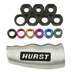 Hurst brushed-aluminum close-up highlighting texture and durable finish for lasting appearance