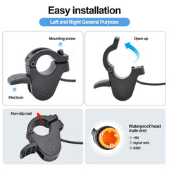 HUSETOO M8 waterproof plug connector offering weather-resistant connection
