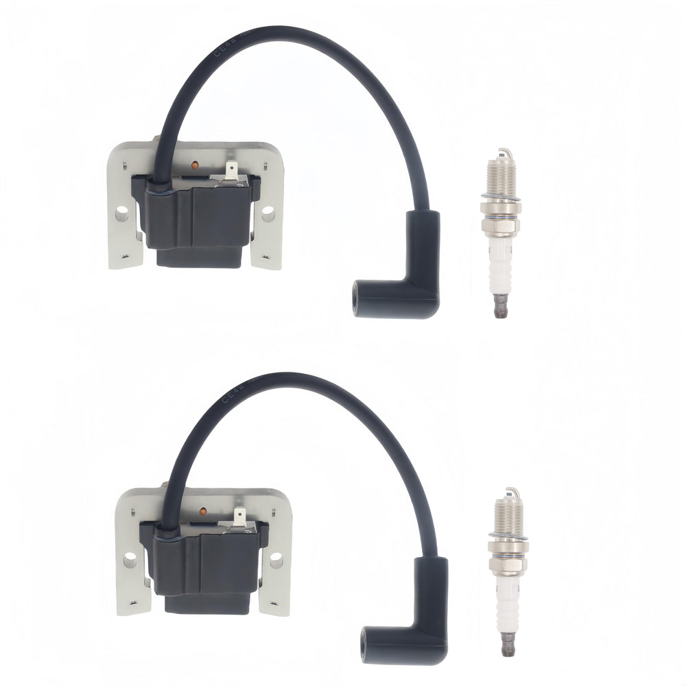 Hutdkte ignition coil front view showing compact housing and easy-fit design benefit