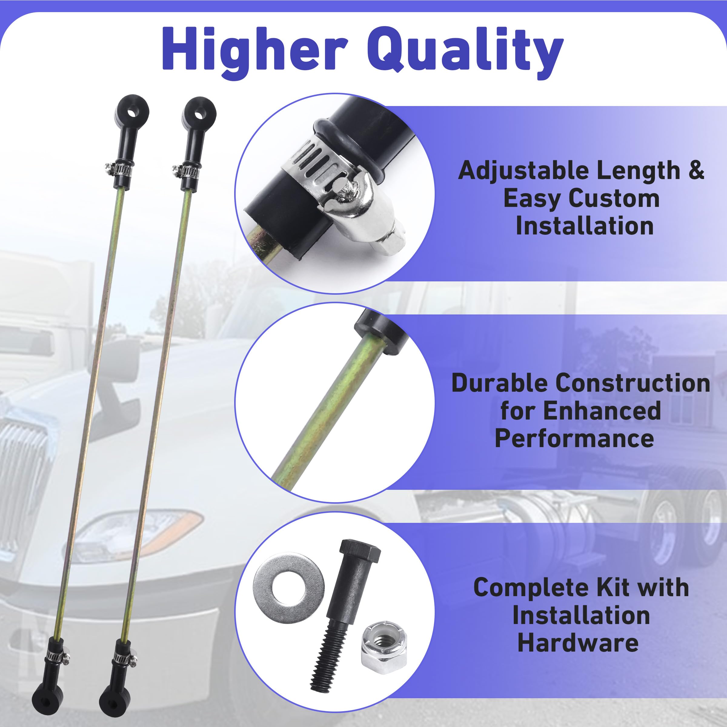 HUTUDAN installed linkage on truck suspension restoring control