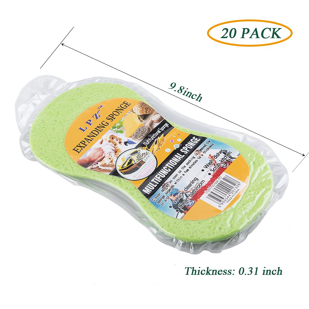 Huvai sponge used in kitchen and bathroom lifestyle showing versatile cleaning power