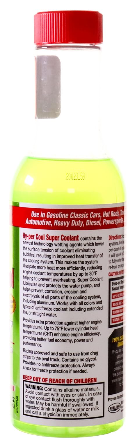 Hy-Per Lube bottle label close-up highlighting usage instructions