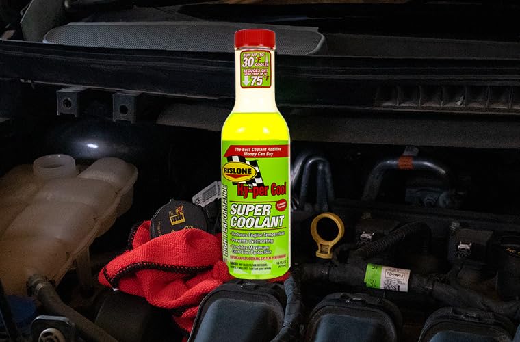 Hy-Per Lube in engine bay illustrating easy use for vehicle maintenance