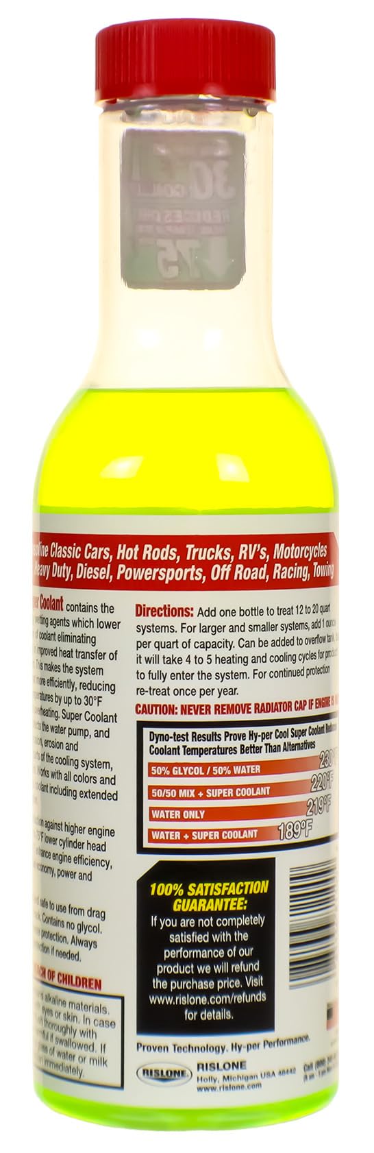 Hy-Per Lube bottle next to hand for clear size and volume reference