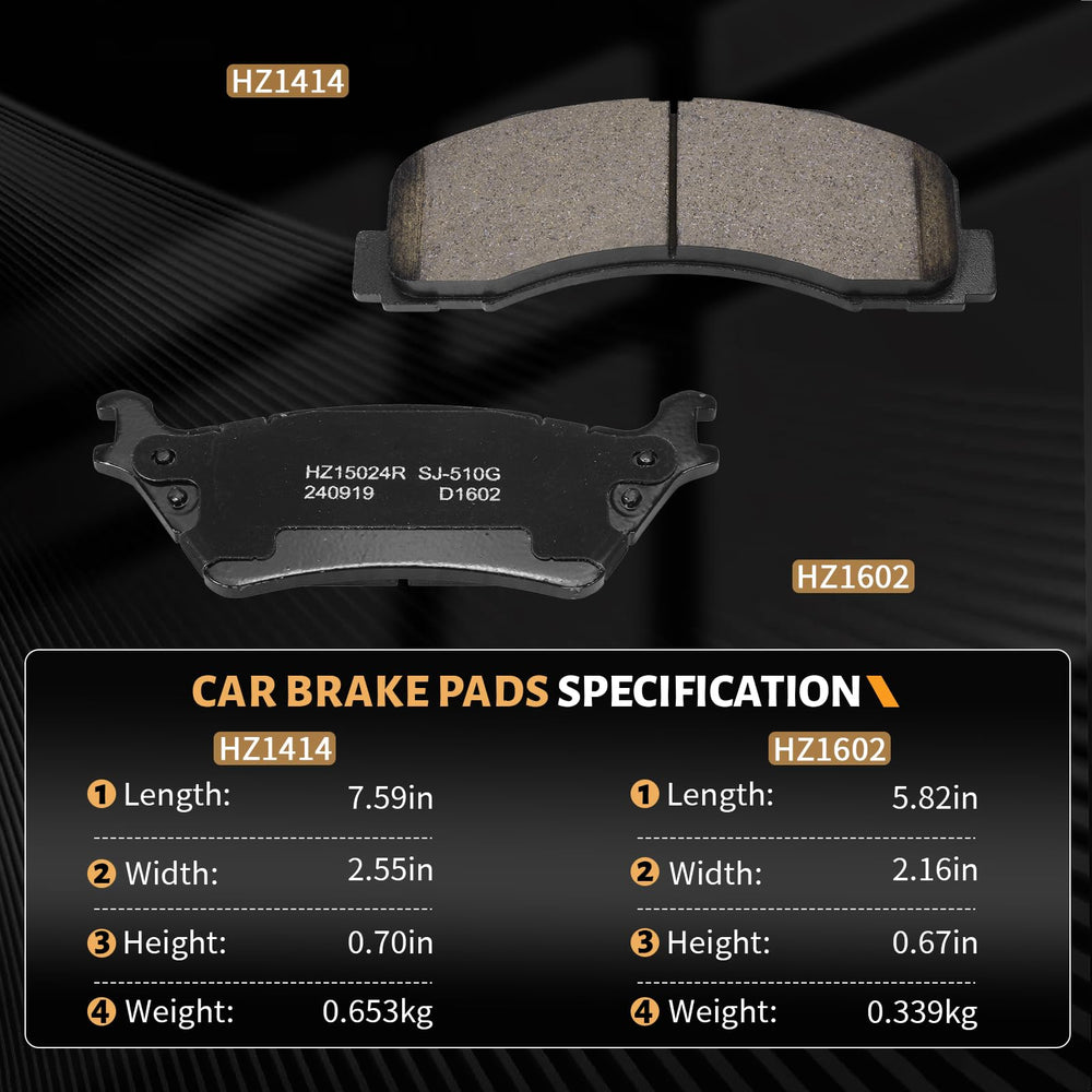 HYFTJYZ pads in garage setting with tools emphasizing DIY replacement ease