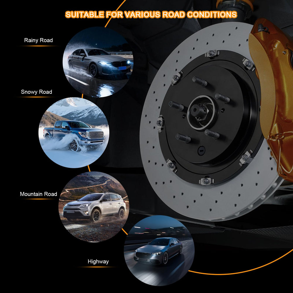 HYFTJYZ brake pad next to ruler showing dimensions for confident compatibility check