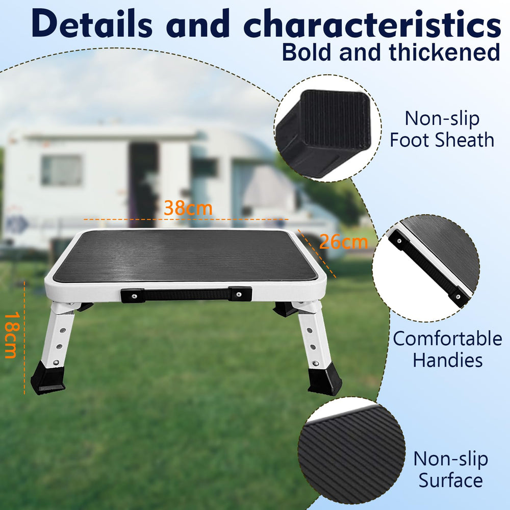 HYMIC folded thin profile fitting into narrow RV storage spaces