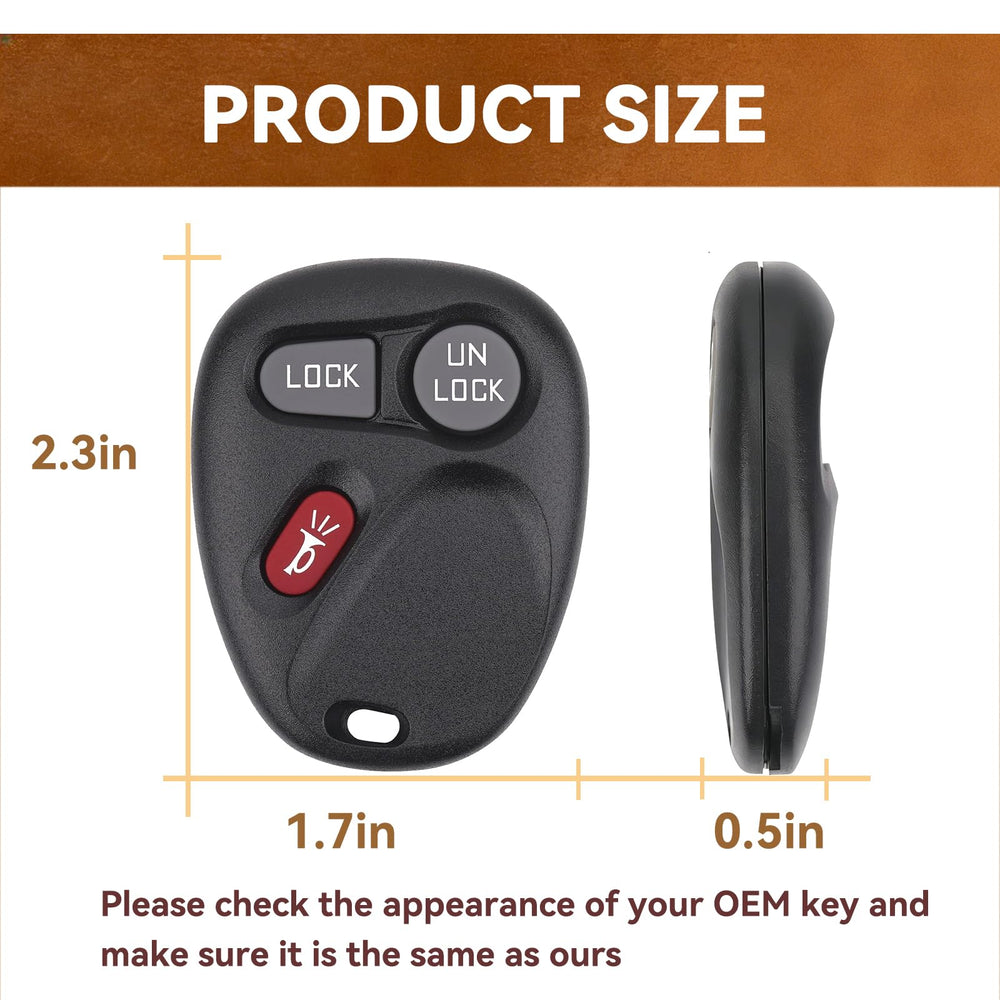 HYMOLKYE key fob next to car key showing size and scale for fit confirmation