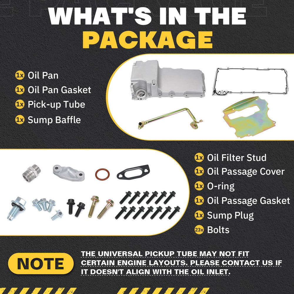 Hypertune oil passage cover and gasket close-up ensuring leak prevention