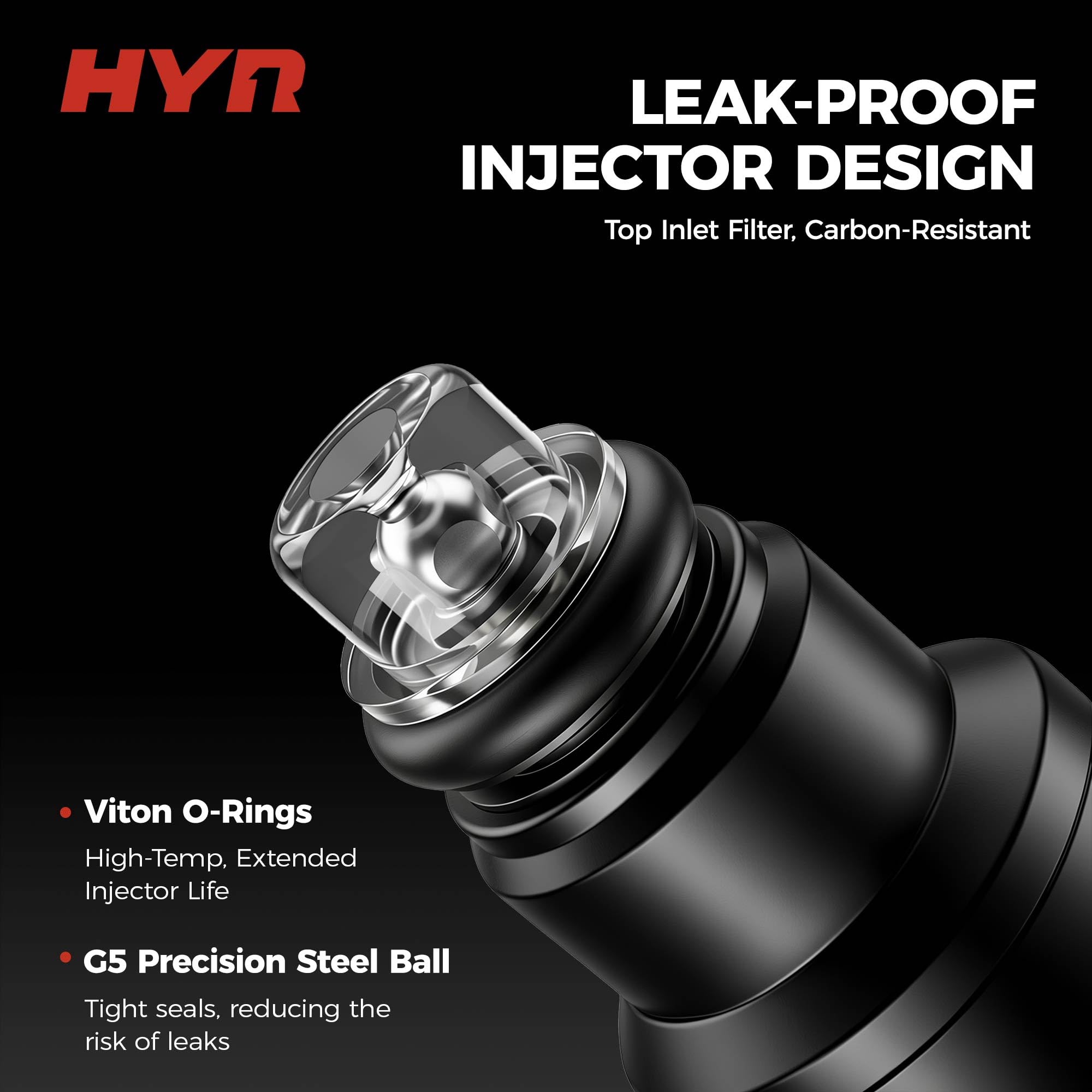 HYR inlet basket filter detail demonstrating debris protection and longevity