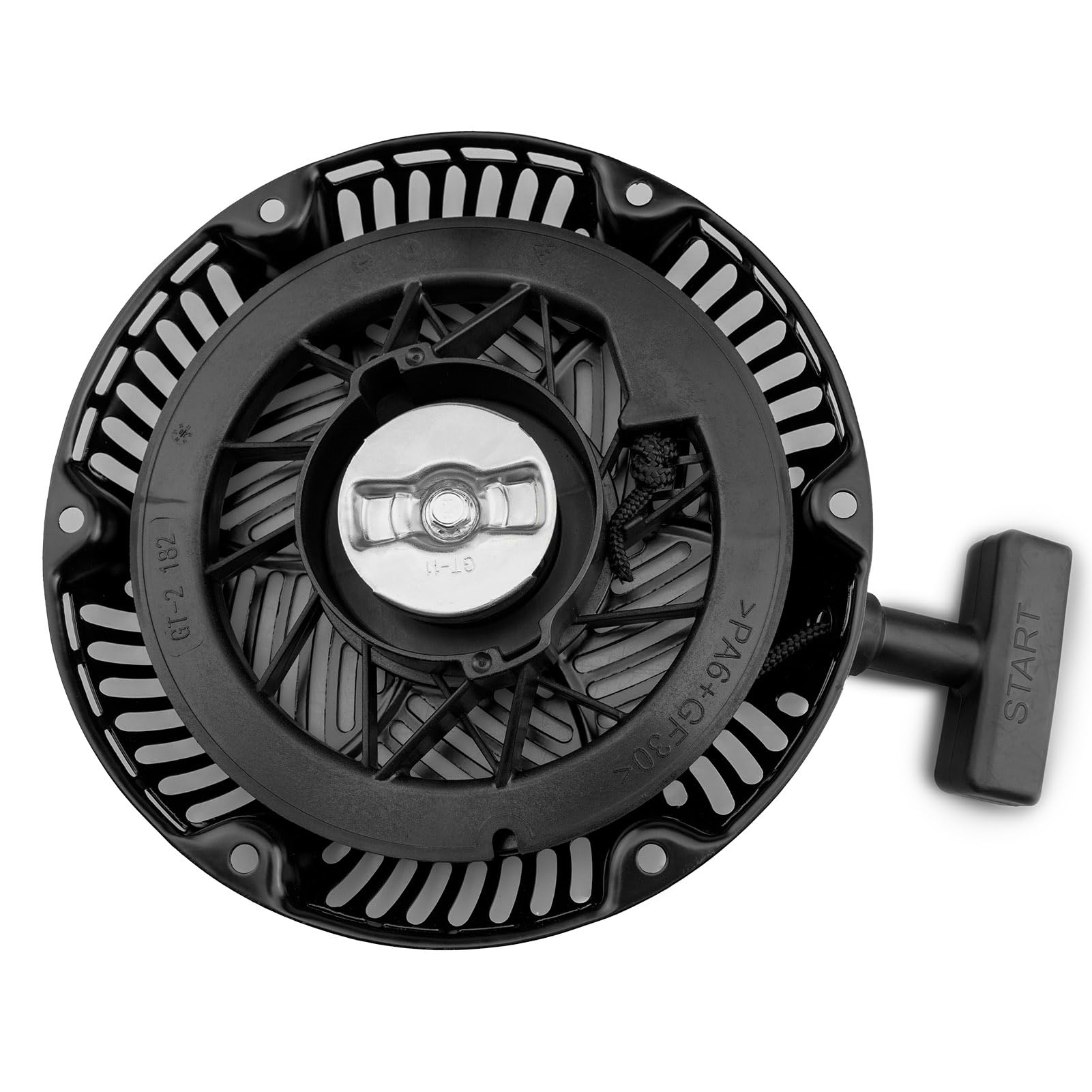 HZ CH440 starter installed on Kohler engine showing restored manual starting