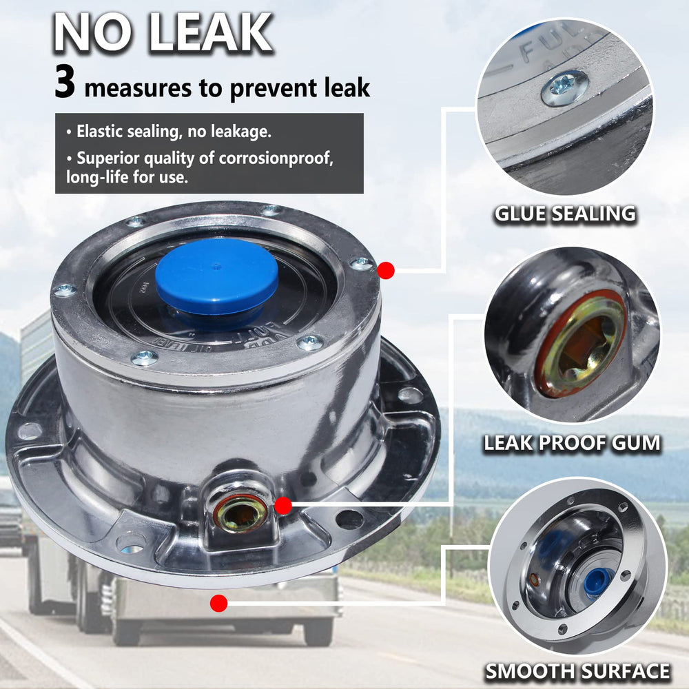 iBroPrat close-up oil window with markings for quick oil level checks benefit: fast visual inspection