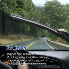 icexsnow installed on Ford F-150 windshield for improved rainy visibility