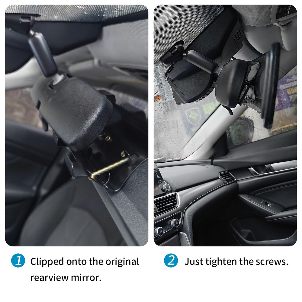 ICHEPLUS adjustable angle demo enabling custom sightline for drivers