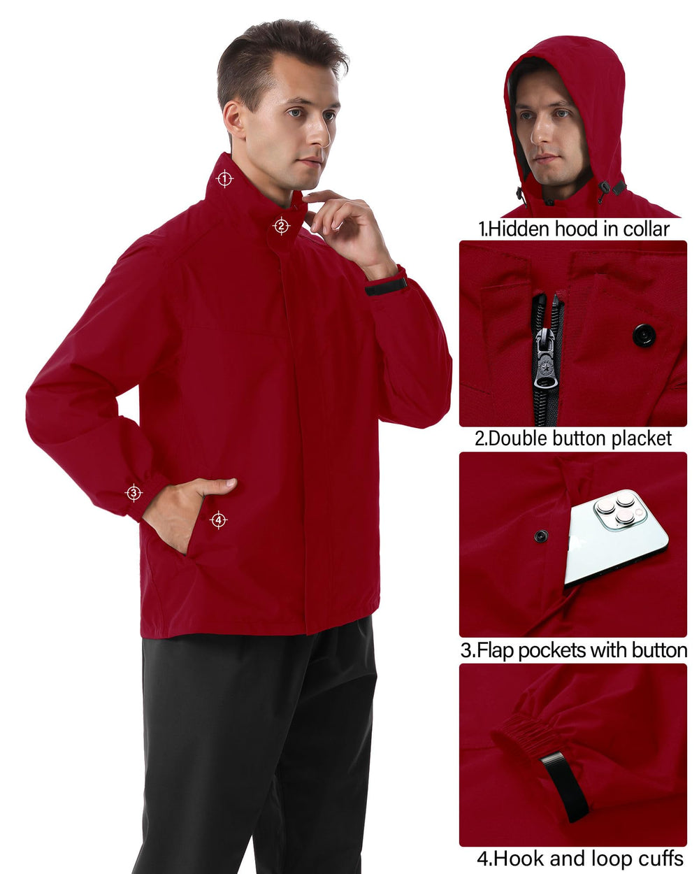 iCreek waterproof seam and fabric close-up demonstrating durability