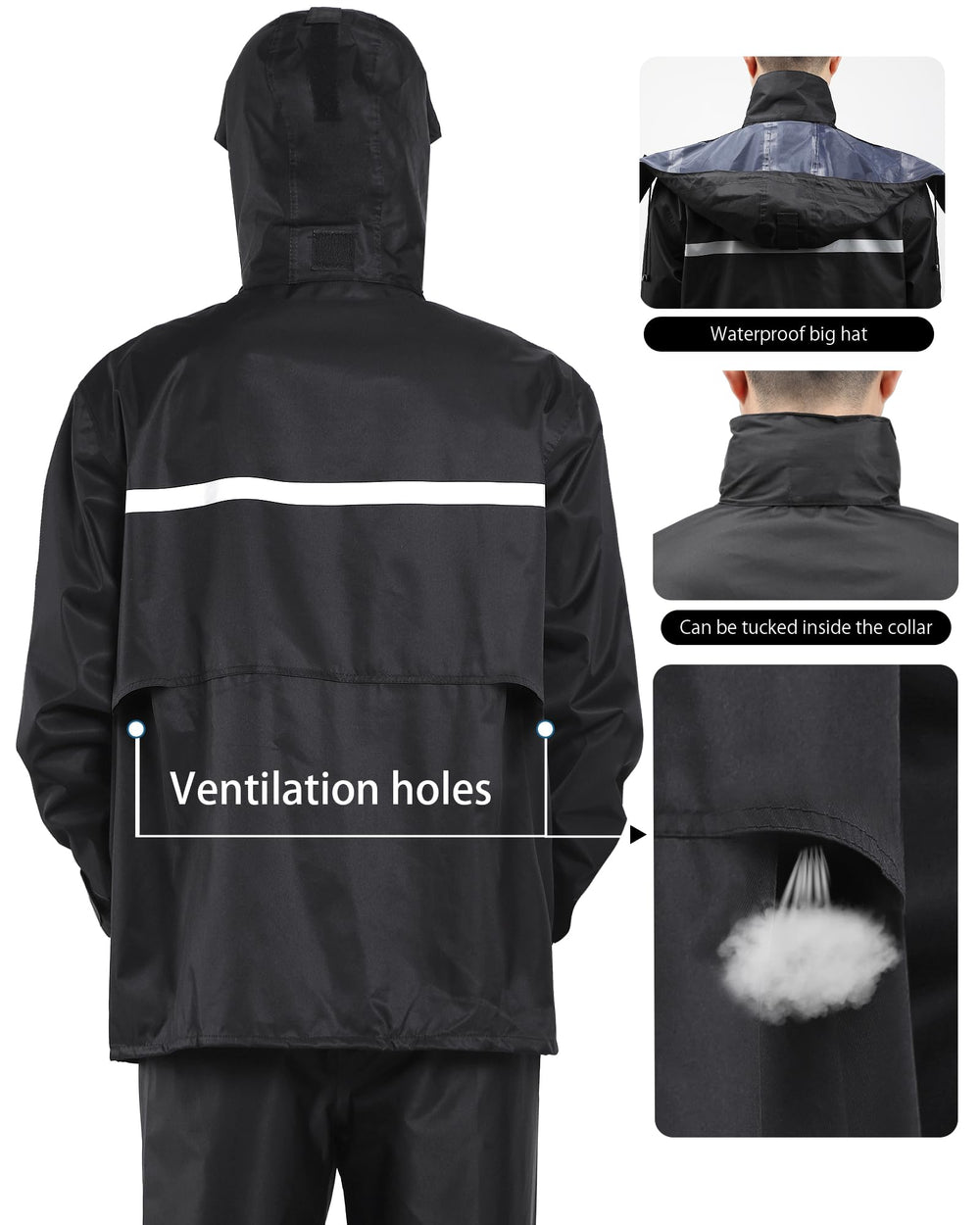 iCreek inner mesh lining for airflow and reduced clamminess