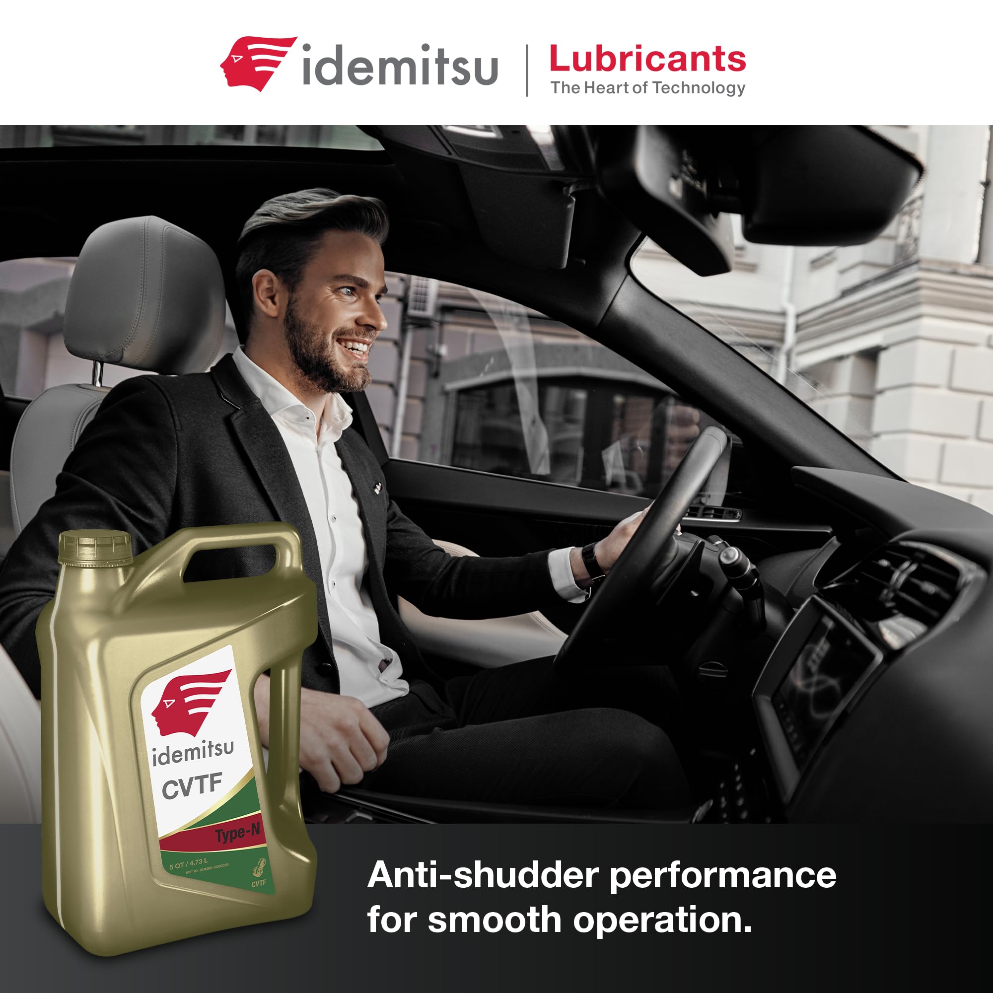 Idemitsu CVT Type N pouring action demonstrating smooth refill and flow