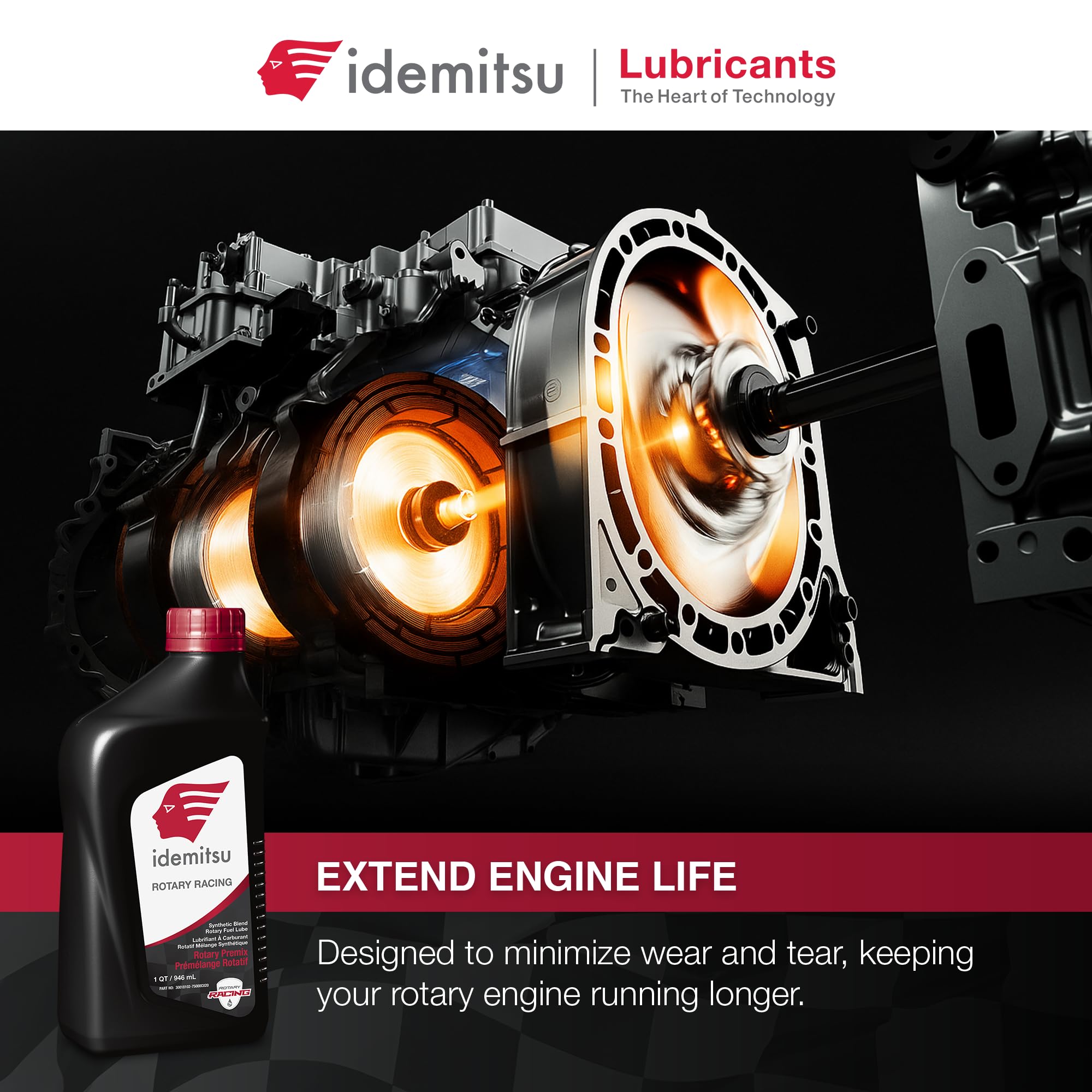 Idemitsu pouring into a fuel tank demonstrating simple use and protection benefit