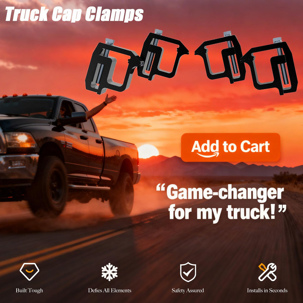 iFJF clamp lifestyle truck with cap illustrating stable on-road performance