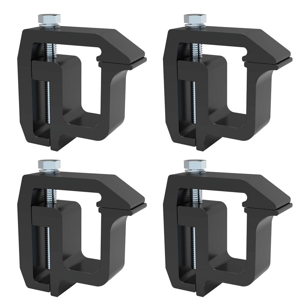 iFJF clamp paired with fiberglass cap edge showing secure attachment