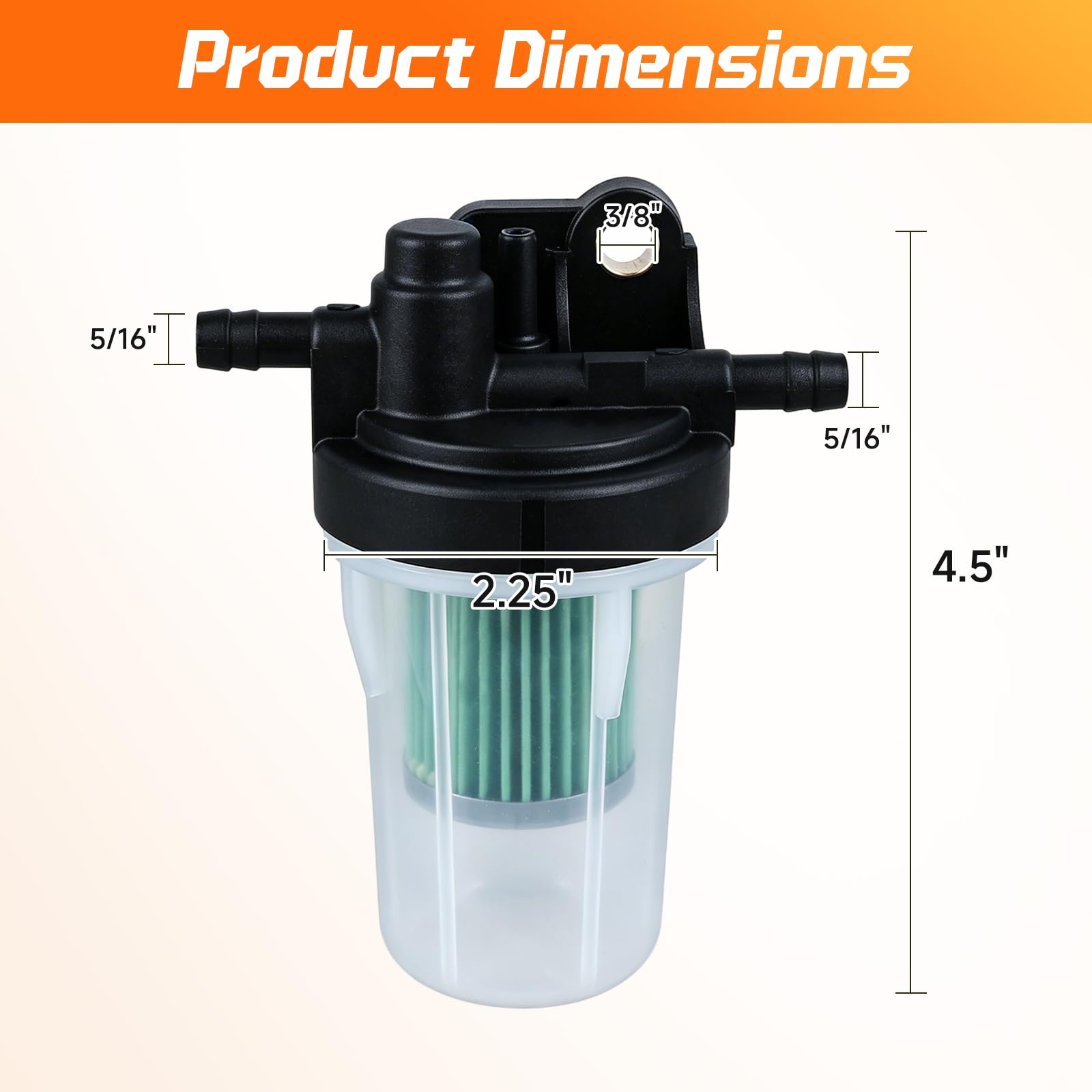 iFJF high-density filter element detail highlighting contaminant capture