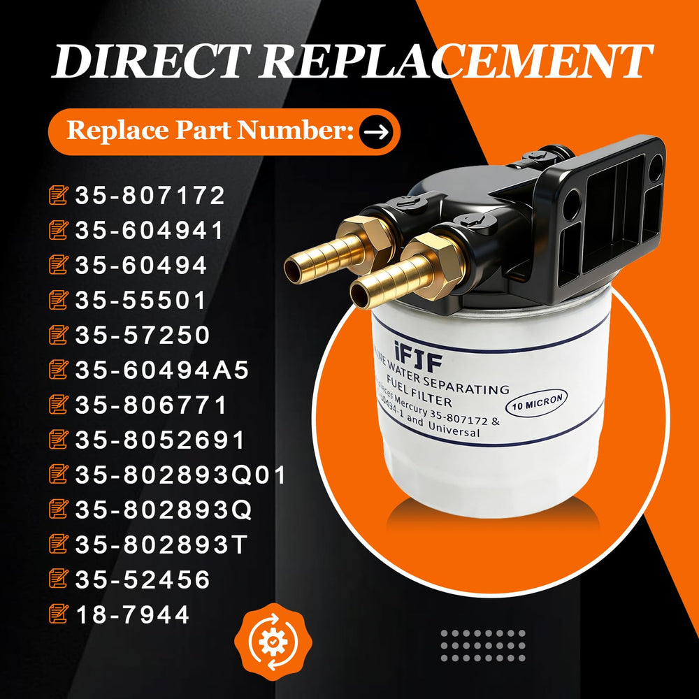 iFJF filter installed on marine engine to demonstrate protection benefit