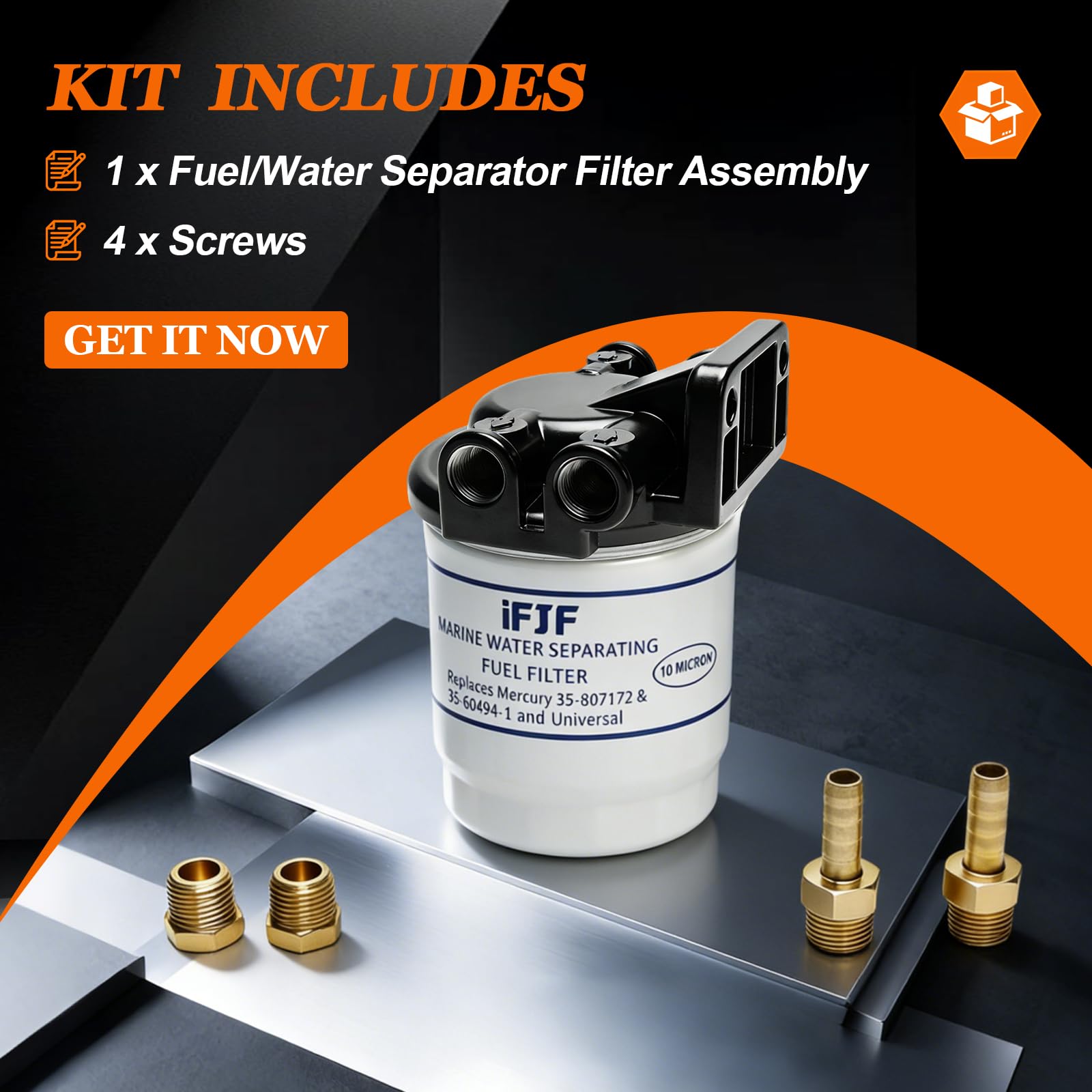 iFJF kit on a boat deck signaling ready-for-season maintenance benefit