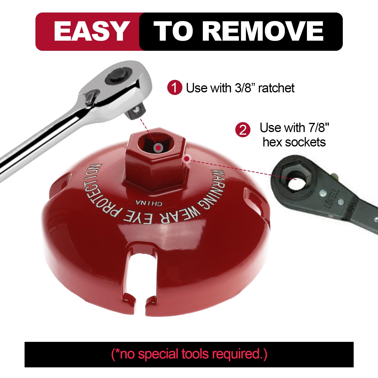 iFJF wrench installed on Ram fuel filter housing for easier removal benefit
