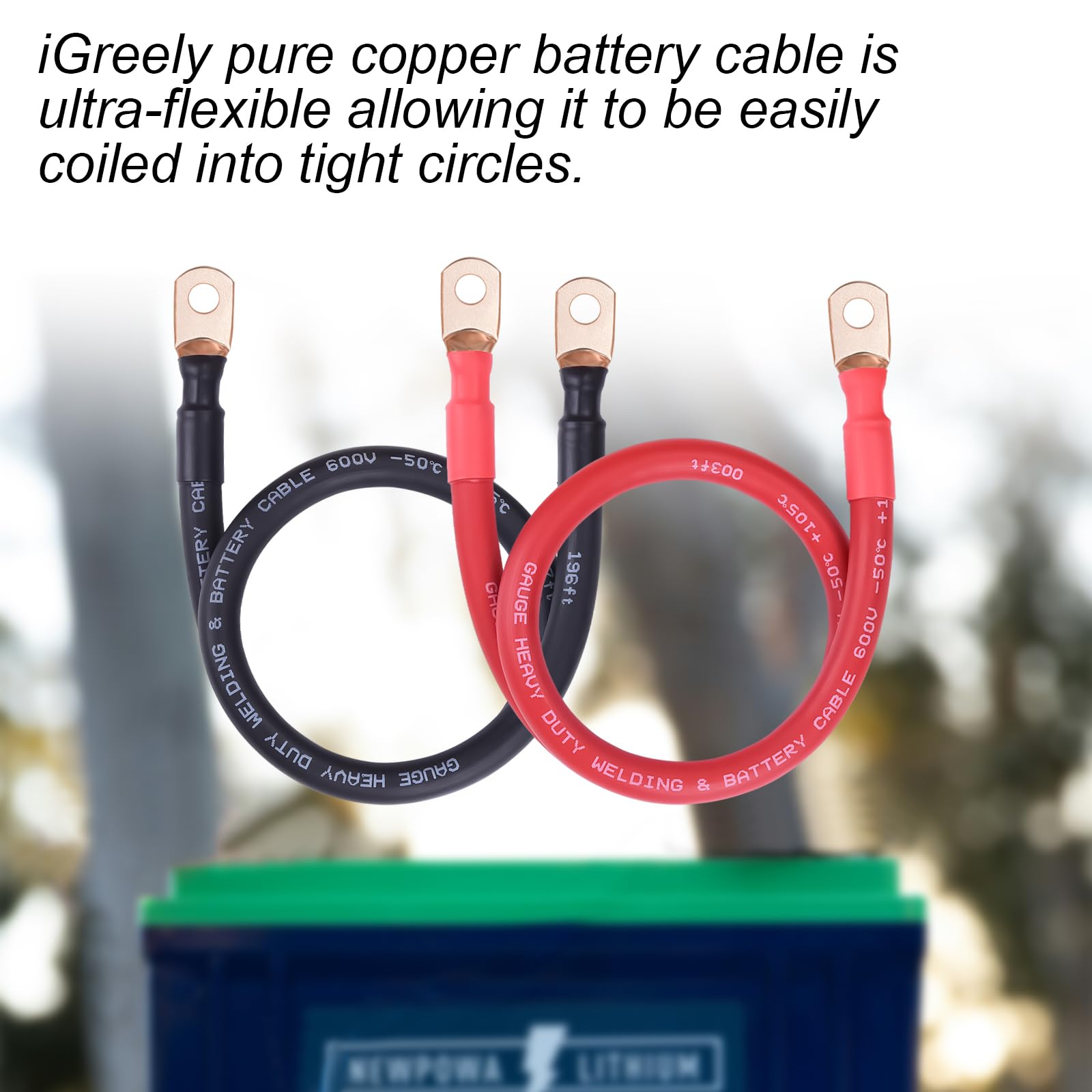 iGreely crimped lug closed-end view illustrating protected termination and corrosion resistance