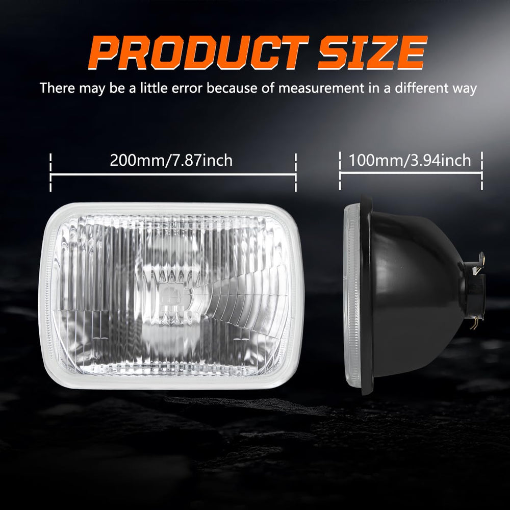 IHNZCB headlights installed on truck showing restored classic appearance and road illumination