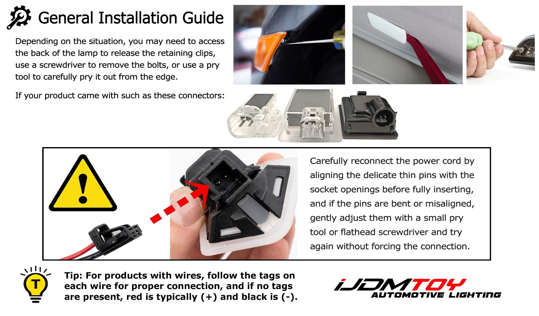 iJDMTOY back housing and pins showing proper socket alignment to avoid bent contacts