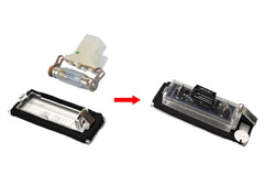 iJDMTOY close-up of LED diodes and built-in decoder for error-free operation