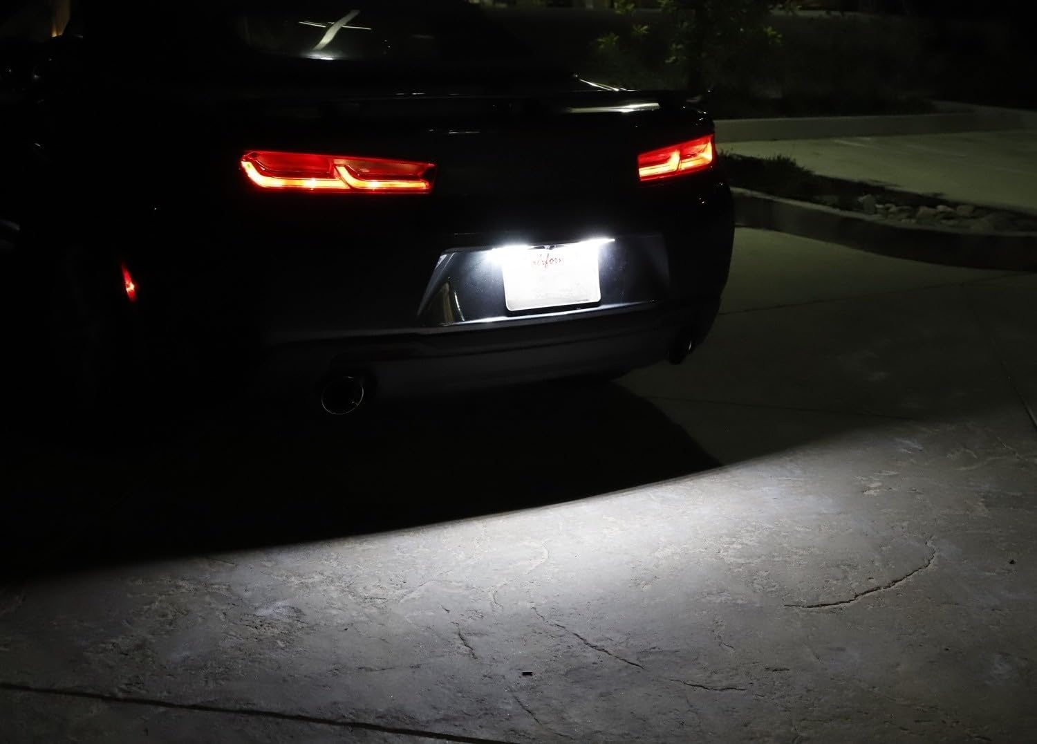 iJDMTOY nighttime illumination across license plate for safer visibility benefit