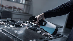 IK Goizper in use during automotive detailing demonstrating chemical resistance benefits