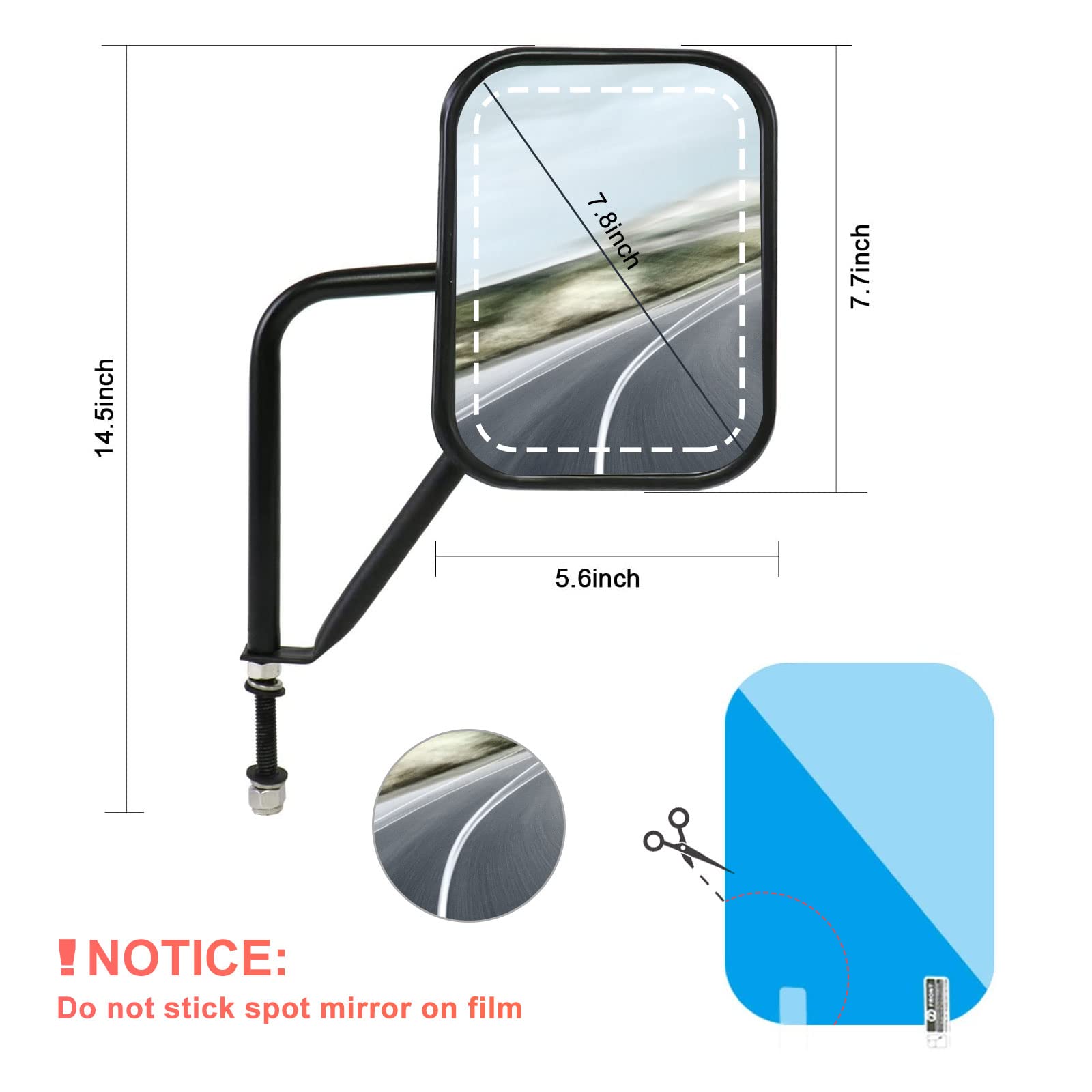 iKer bolt bracket with locking knob highlighting secure installation and easy removal