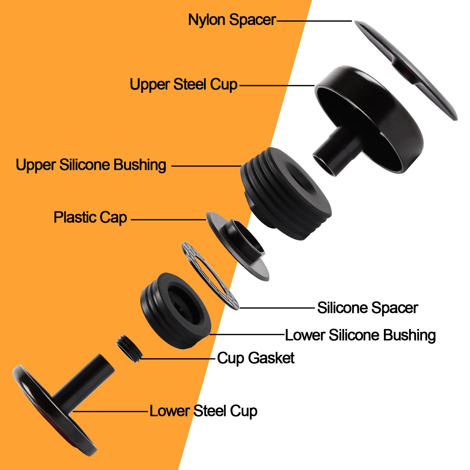 iKer dimension and scale reference showing size for correct fitment verification