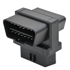 iKKEGOL front view of adapter showing dual female sockets and compact profile for convenience