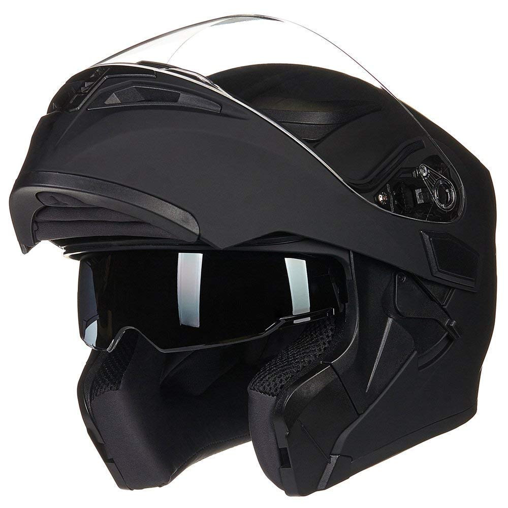 ILM 902L visor close-up highlighting anti-scratch and wide-view clarity for better vision