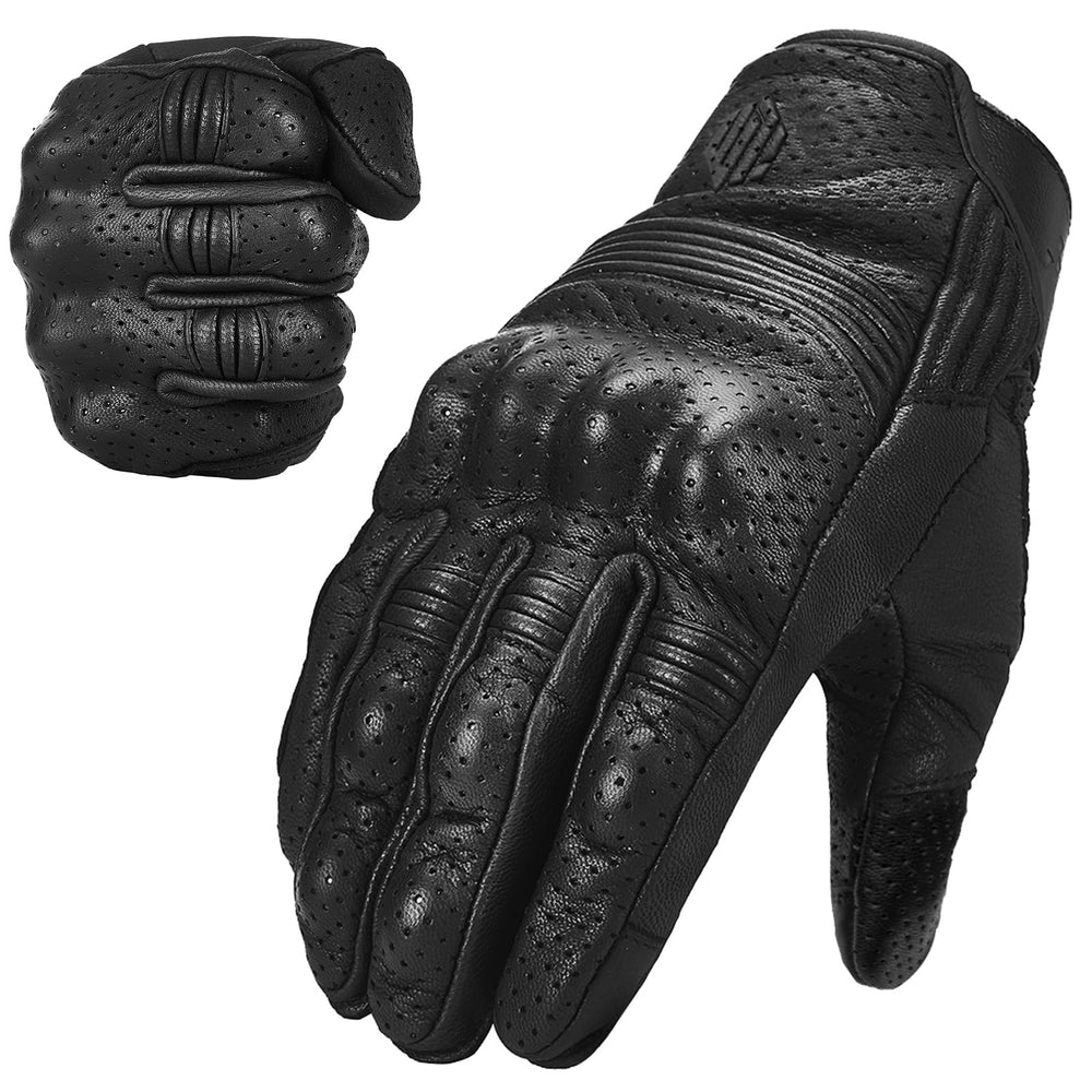 ILM DN01 front view showing glove profile and secure fit benefit