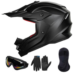 ILM full-face helmet front view showing fit and secure protection