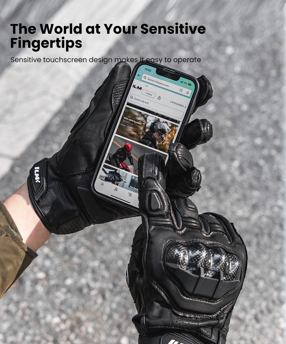 ILM palm reinforcement detail highlighting abrasion-resistant protection