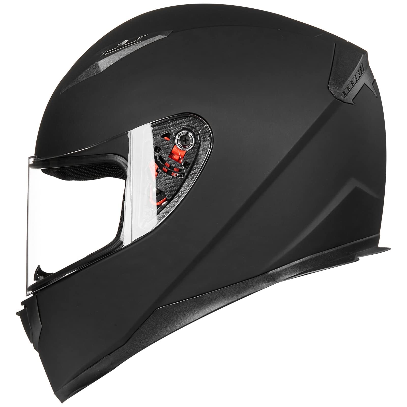 ILM helmet clear and smoked visors displayed for light condition versatility