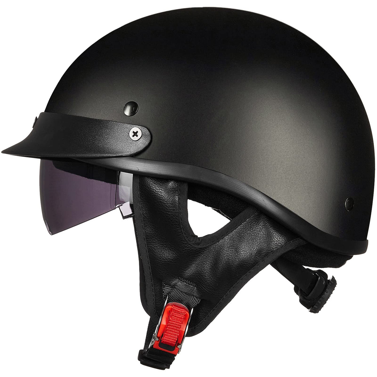 ILM Model-205V front view showing matte black shell and low-profile styling benefit visibility