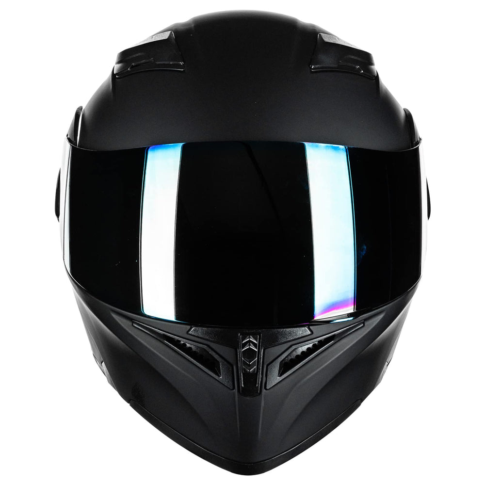 ILM visor installed on helmet demonstrating improved visibility benefit