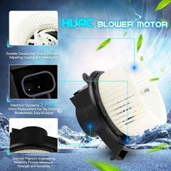 ILONPA blower installed in vehicle HVAC cavity demonstrating restored airflow benefit
