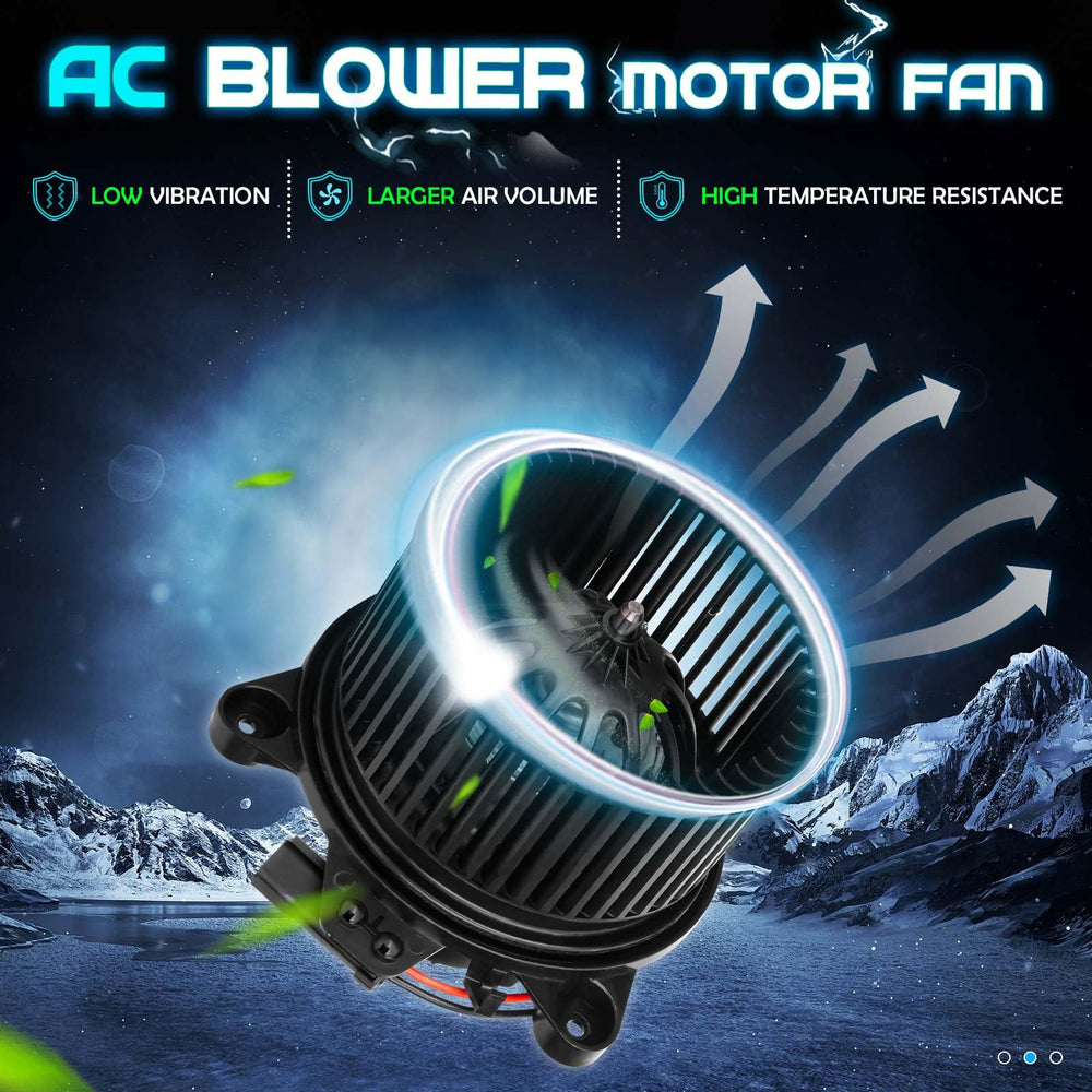 ILONPA side profile of blower motor highlighting compact durable housing benefit