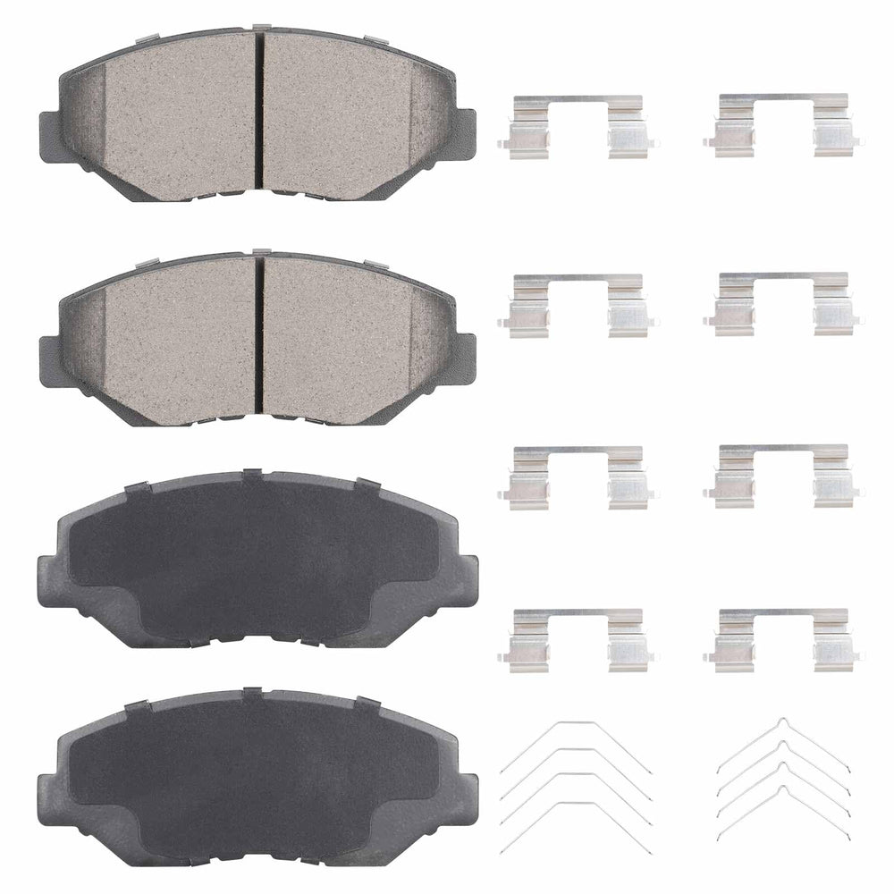 ILONPA front packaging showing full 4-piece pad set and hardware for easy identification and purchase